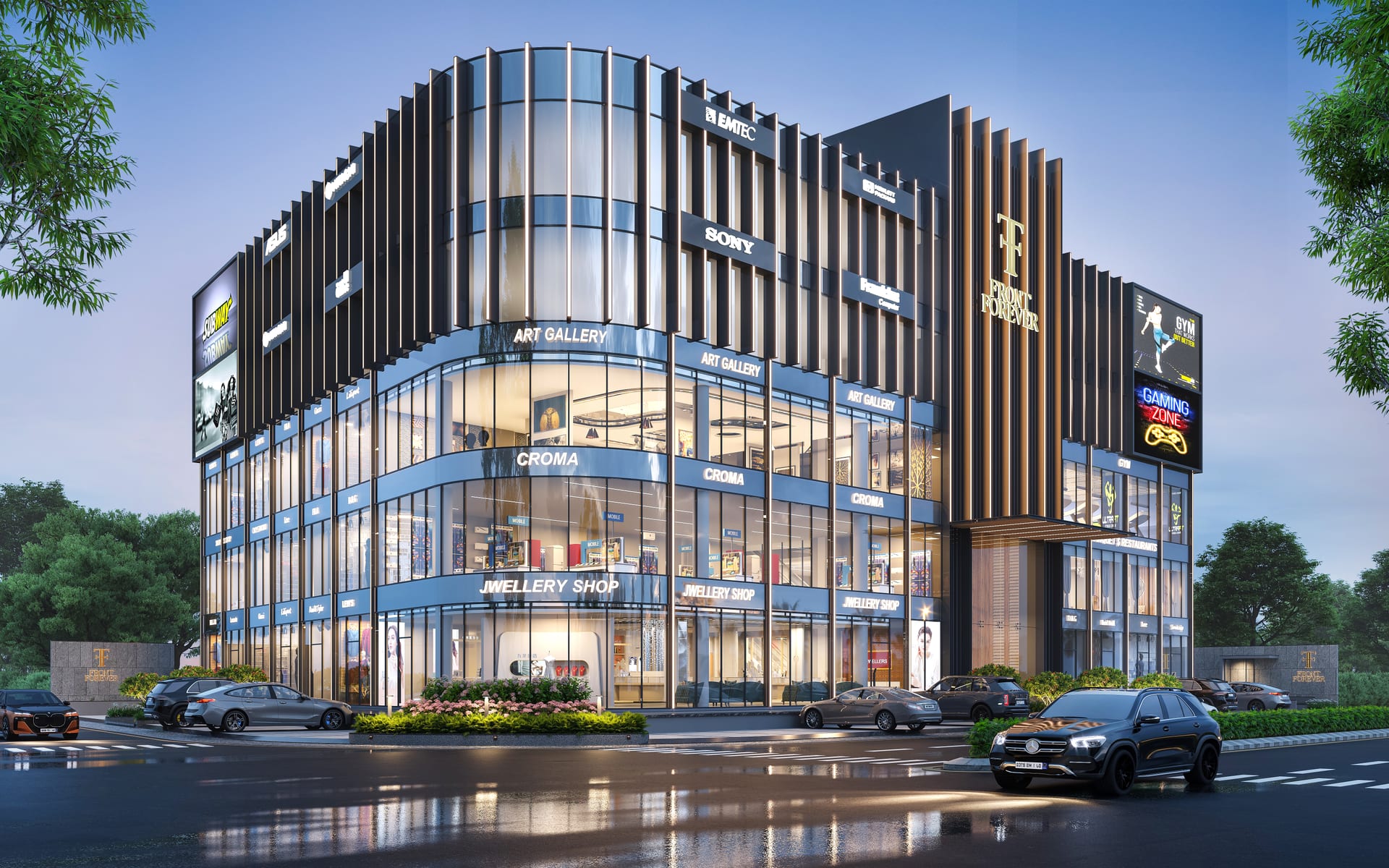 Front Forever architecture